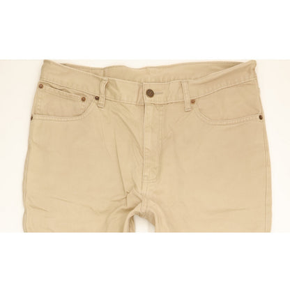 Levi's 751 Men Beige Straight Regular Jeans W36 L31