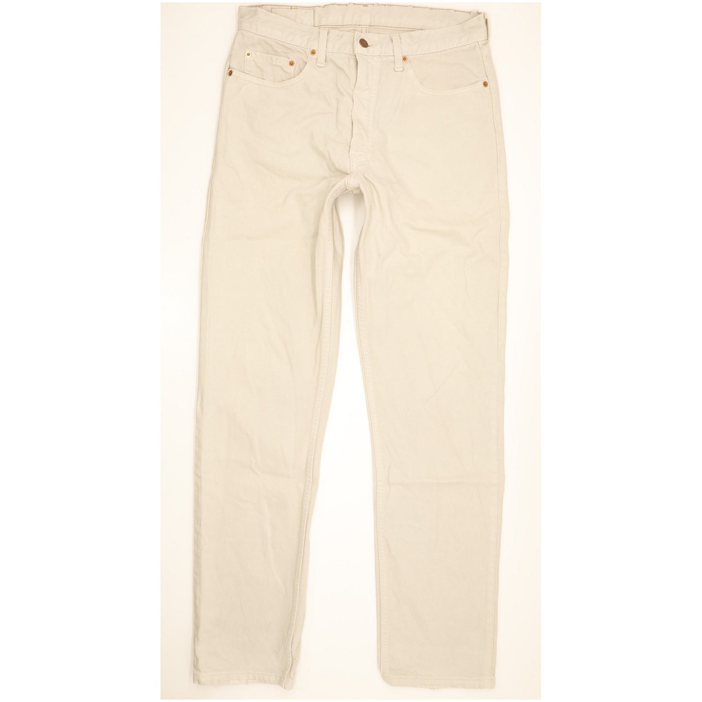 Levi's 615 Men Beige Straight Regular Jeans W33 L33
