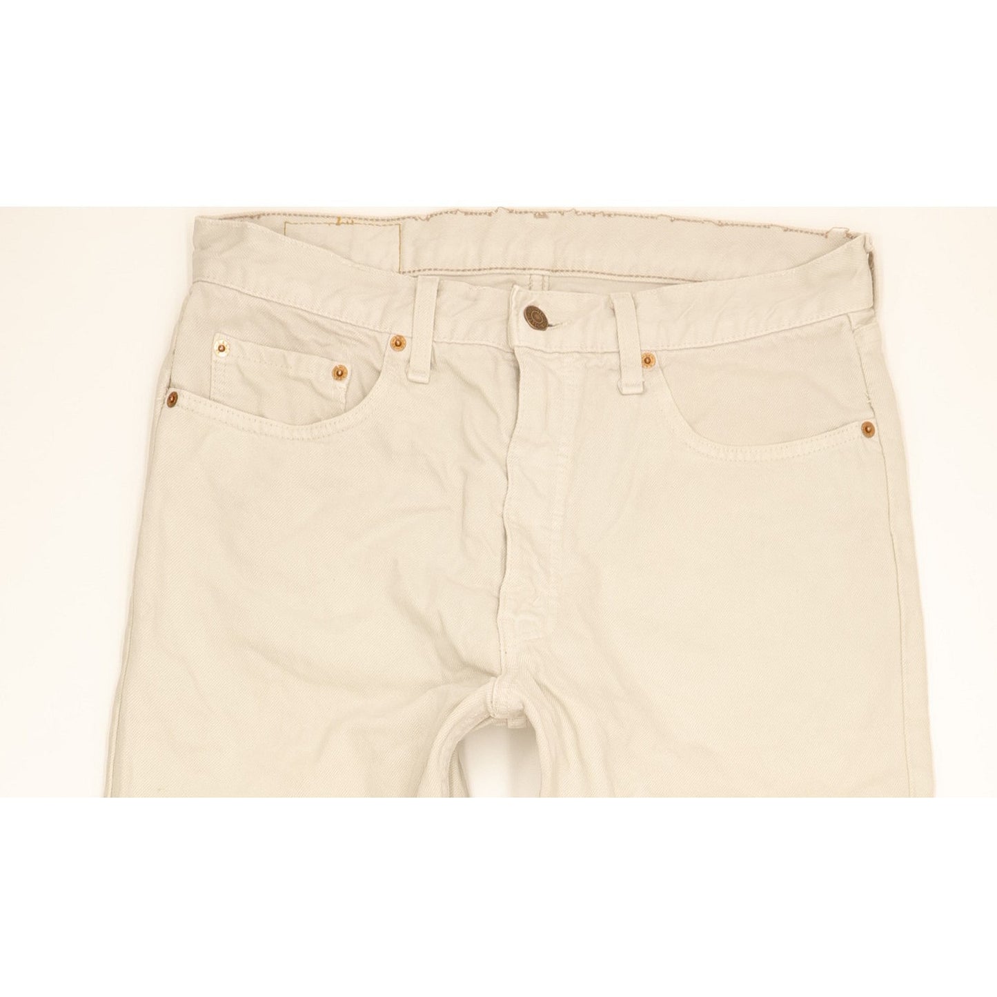 Levi's 615 Men Beige Straight Regular Jeans W33 L33