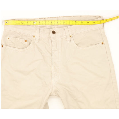 Levi's 615 Men Beige Straight Regular Jeans W33 L33