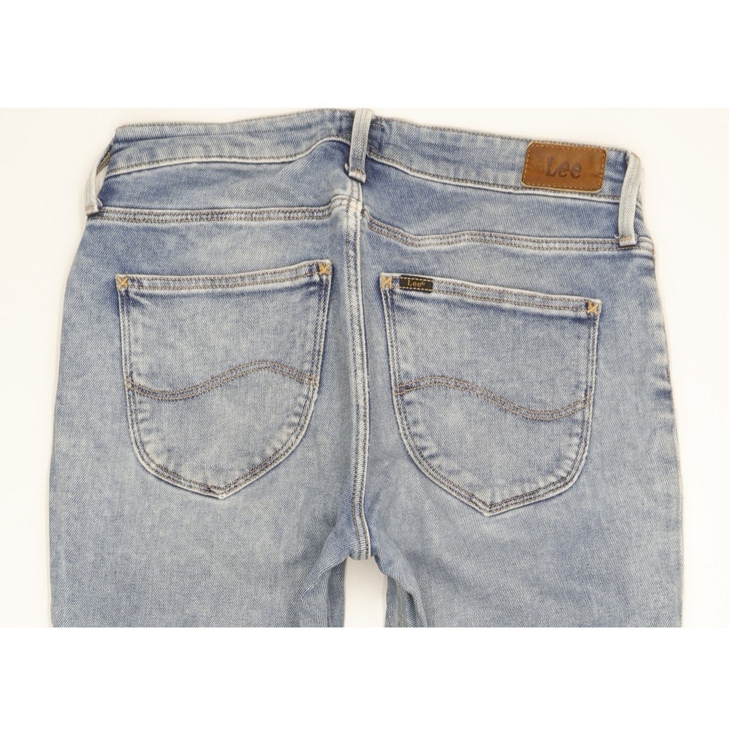 Lee Elly Women Blue Skinny Slim Stretch Jeans W27 L29