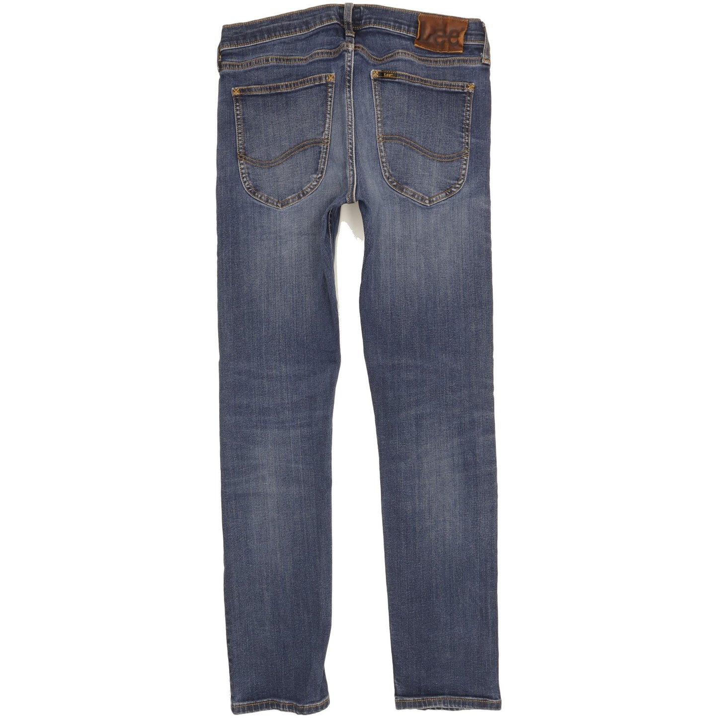 Lee Luke Men Blue Skinny Slim Stretch Jeans W33 L30