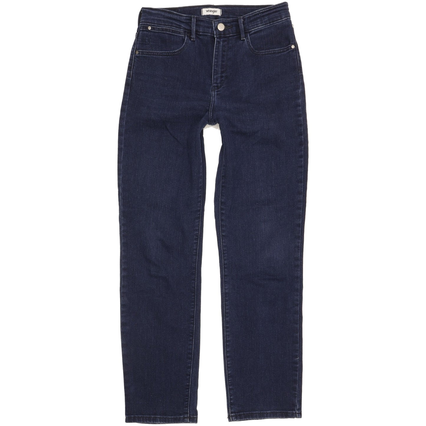 Wrangler Women Blue Straight Slim Stretch Jeans W28 L28