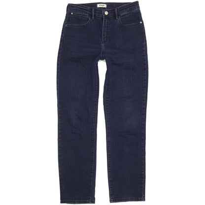 Wrangler Women Blue Straight Slim Stretch Jeans W28 L28