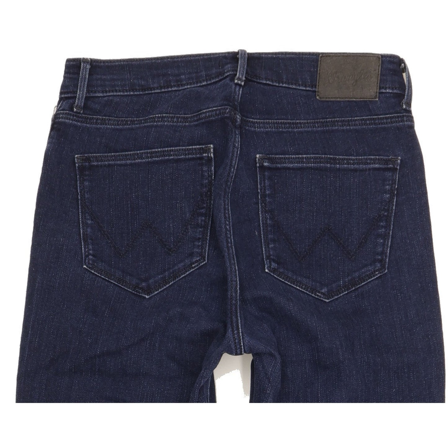 Wrangler Women Blue Straight Slim Stretch Jeans W28 L28