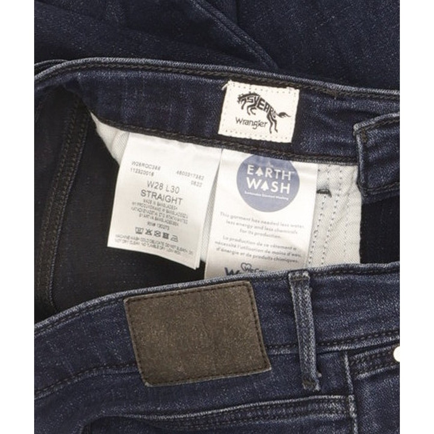 Wrangler Women Blue Straight Slim Stretch Jeans W28 L28