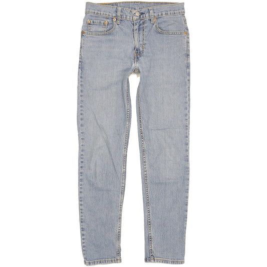 Levi's 502 Hi-Bll Men Blue Tapered Regular Stretch Jeans W29 L29