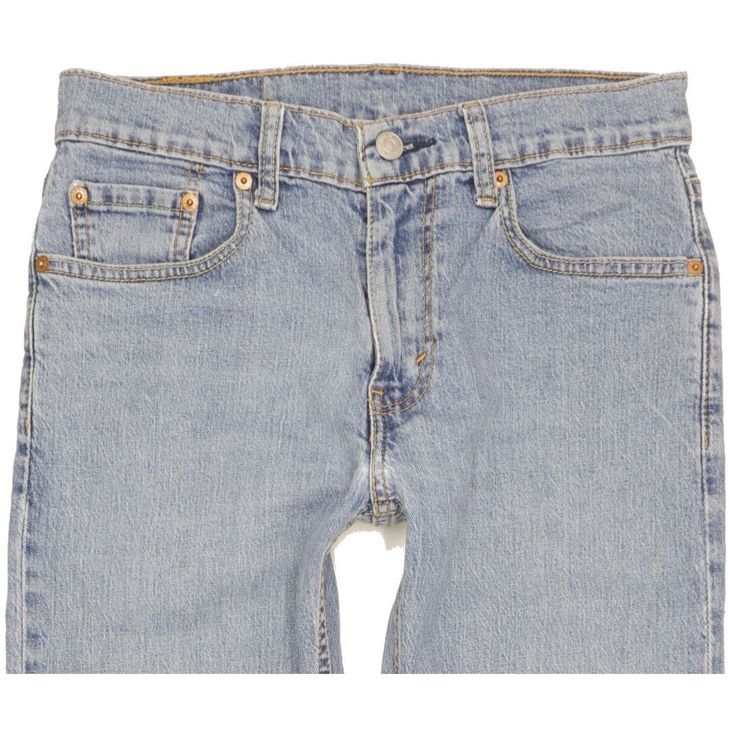 Levi's 502 Hi-Bll Men Blue Tapered Regular Stretch Jeans W29 L29