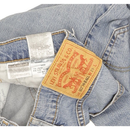 Levi's 502 Hi-Bll Men Blue Tapered Regular Stretch Jeans W29 L29