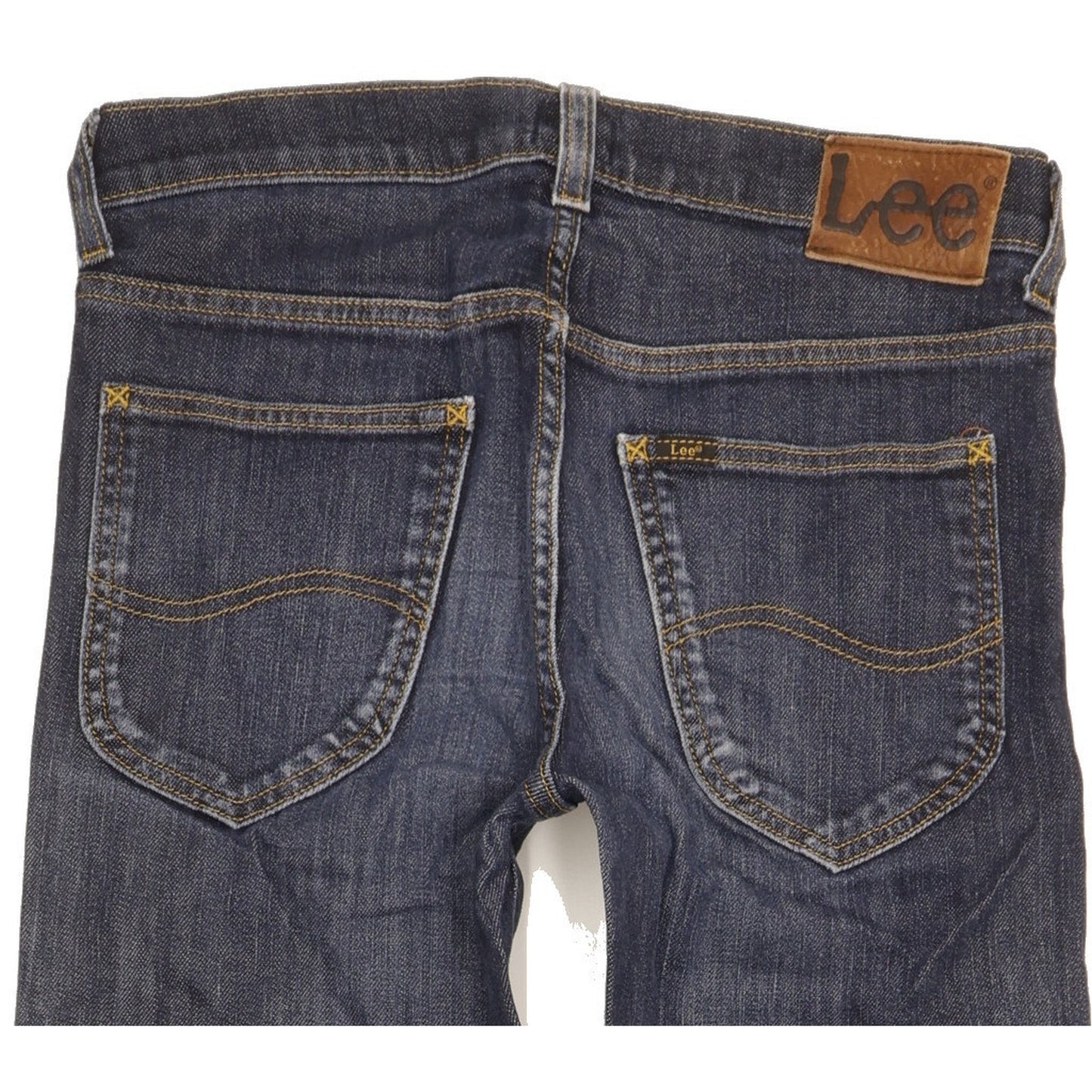 Lee Daren Men Blue Straight Slim Stretch Jeans W28 L31