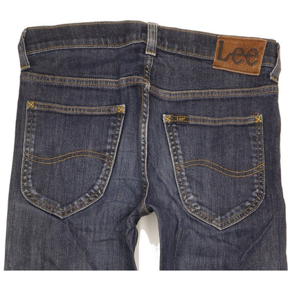 Lee Daren Men Blue Straight Slim Stretch Jeans W28 L31