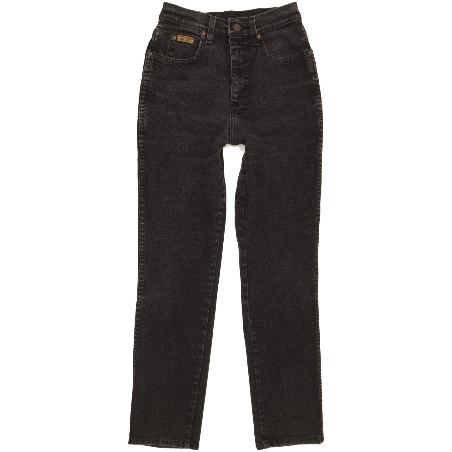 Wrangler Paula Black Straight Slim Stretch Jeans High Waisted W28 L28