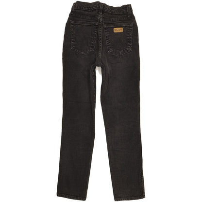 Wrangler Paula Black Straight Slim Stretch Jeans High Waisted W28 L28