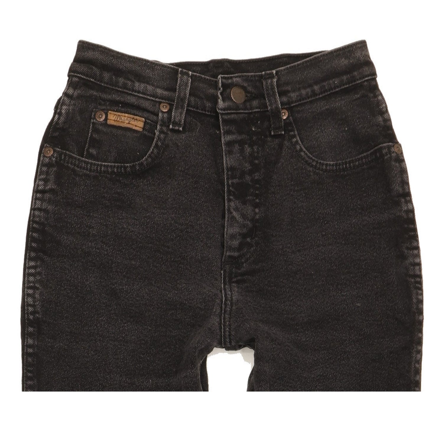 Wrangler Paula Black Straight Slim Stretch Jeans High Waisted W28 L28