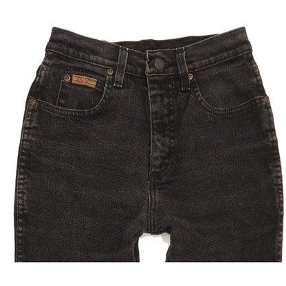 Wrangler Paula Black Straight Slim Stretch Jeans High Waisted W28 L28