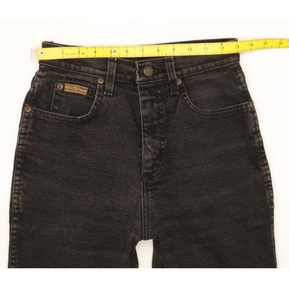 Wrangler Paula Black Straight Slim Stretch Jeans High Waisted W28 L28