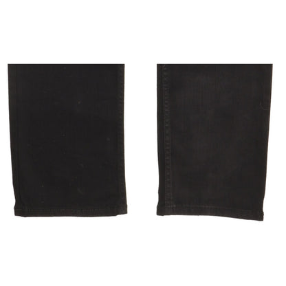 Lee Marion Women Black Straight Slim Stretch Jeans W30 L31