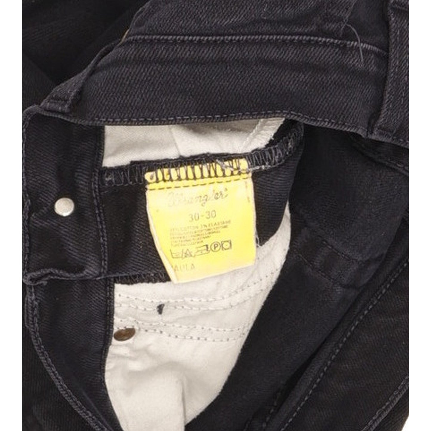 Wrangler Paula Navy Straight Regular Stretch Jeans High Waisted W30 L28