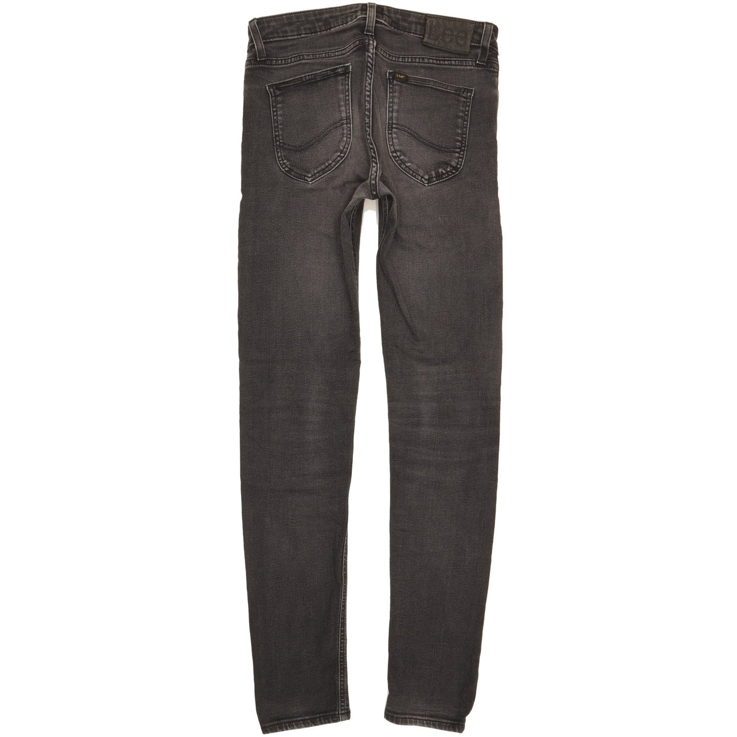 Lee Malone Men Black Skinny Slim Stretch Jeans W30 L33