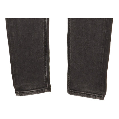 Lee Malone Men Black Skinny Slim Stretch Jeans W30 L33