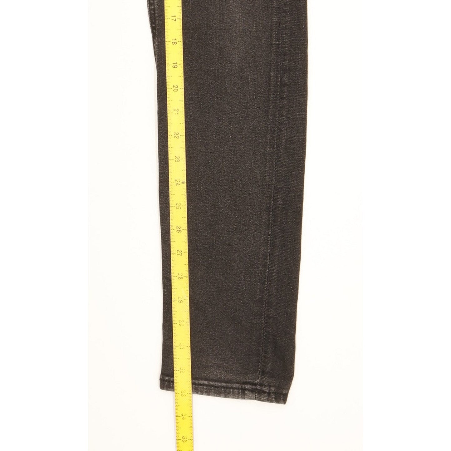 Lee Malone Men Black Skinny Slim Stretch Jeans W30 L33
