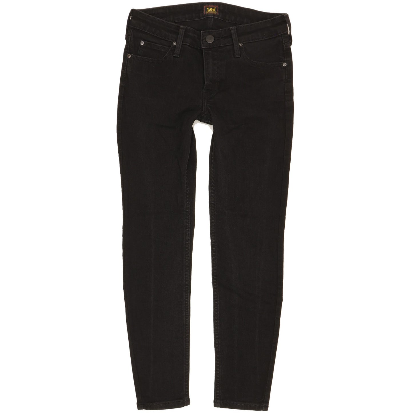 Lee Scarlett Women Black Skinny Slim Stretch Jeans W27 L26