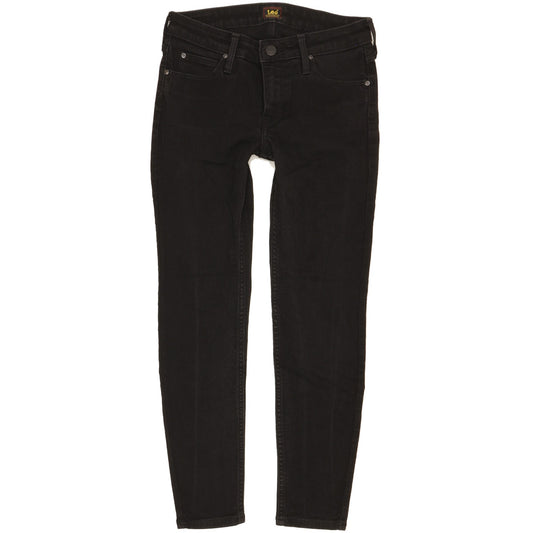 Lee Scarlett Women Black Skinny Slim Stretch Jeans W27 L26
