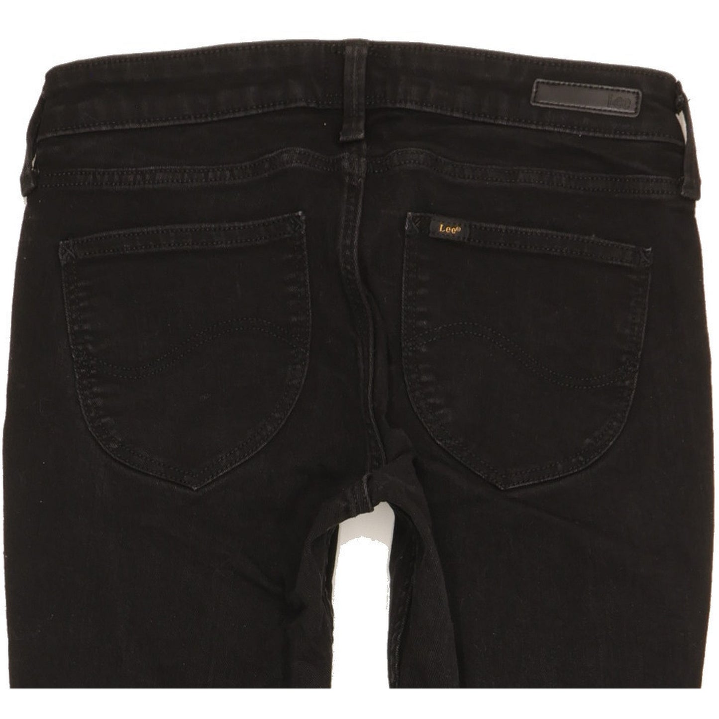 Lee Scarlett Women Black Skinny Slim Stretch Jeans W27 L26