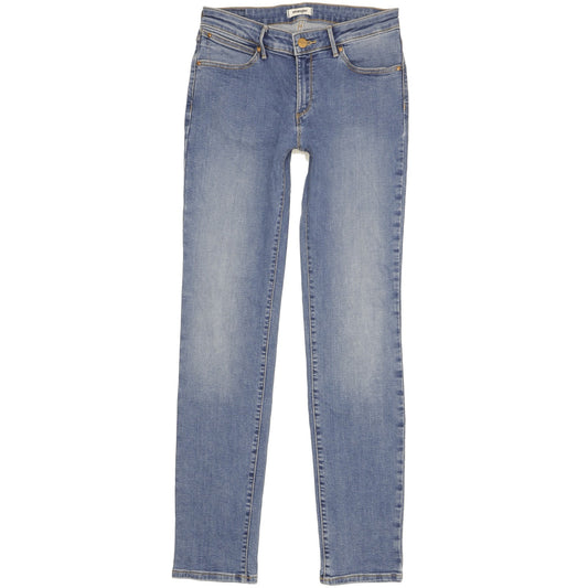 Wrangler Women Blue Skinny Slim Stretch Jeans W28 L31