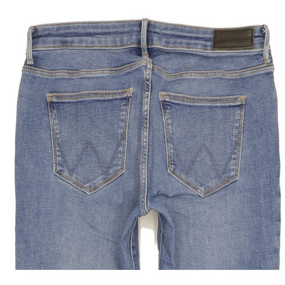 Wrangler Women Blue Skinny Slim Stretch Jeans W28 L31