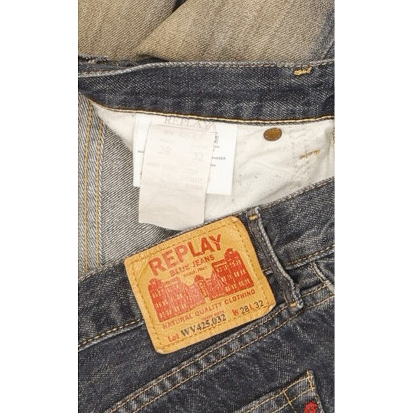 Replay Men Blue Bootcut Regular Jeans W28 L31