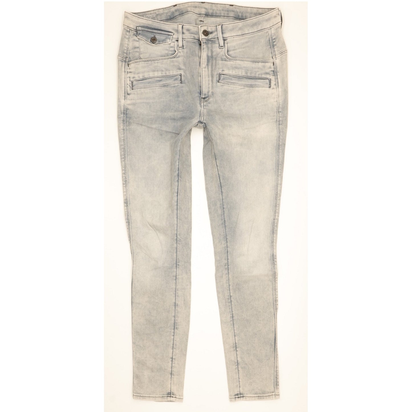 G-Star Dadin 3D Women Blue Skinny Slim Boyfriend Stretch Jeans W28 L34