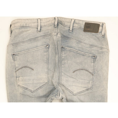 G-Star Dadin 3D Women Blue Skinny Slim Boyfriend Stretch Jeans W28 L34