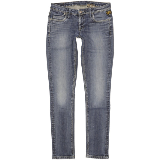 G-Star New Tag Women Blue Skinny Slim Stretch Jeans W30 L32