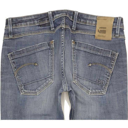 G-Star New Tag Women Blue Skinny Slim Stretch Jeans W30 L32