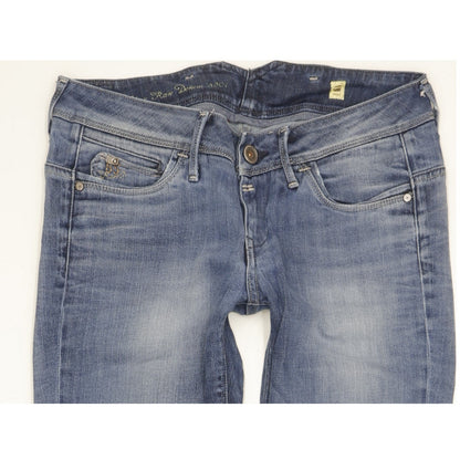 G-Star Colt Women Blue Skinny Slim Stretch Jeans W28 L31