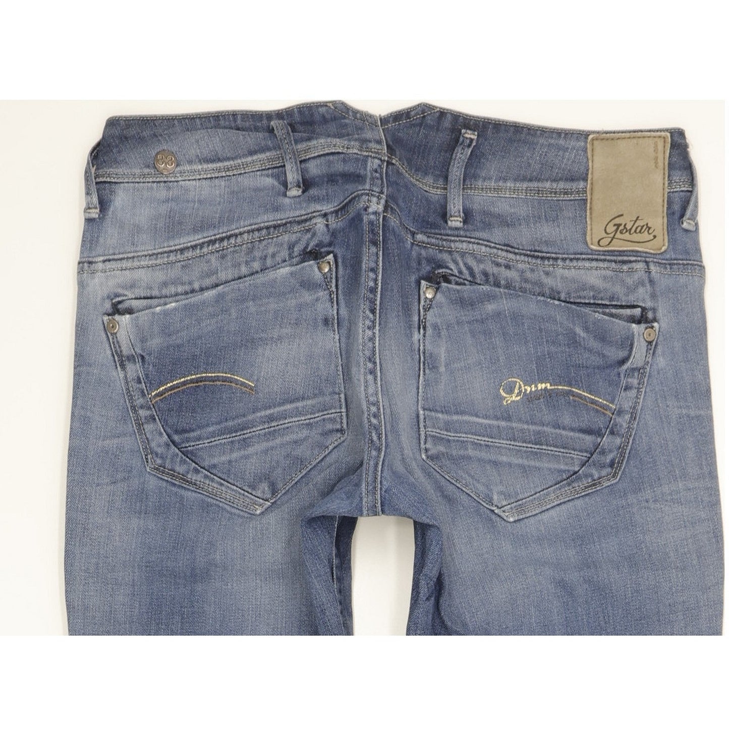 G-Star Colt Women Blue Skinny Slim Stretch Jeans W28 L31