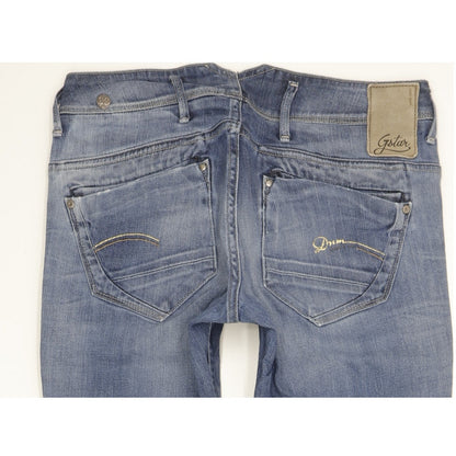 G-Star Colt Women Blue Skinny Slim Stretch Jeans W28 L31