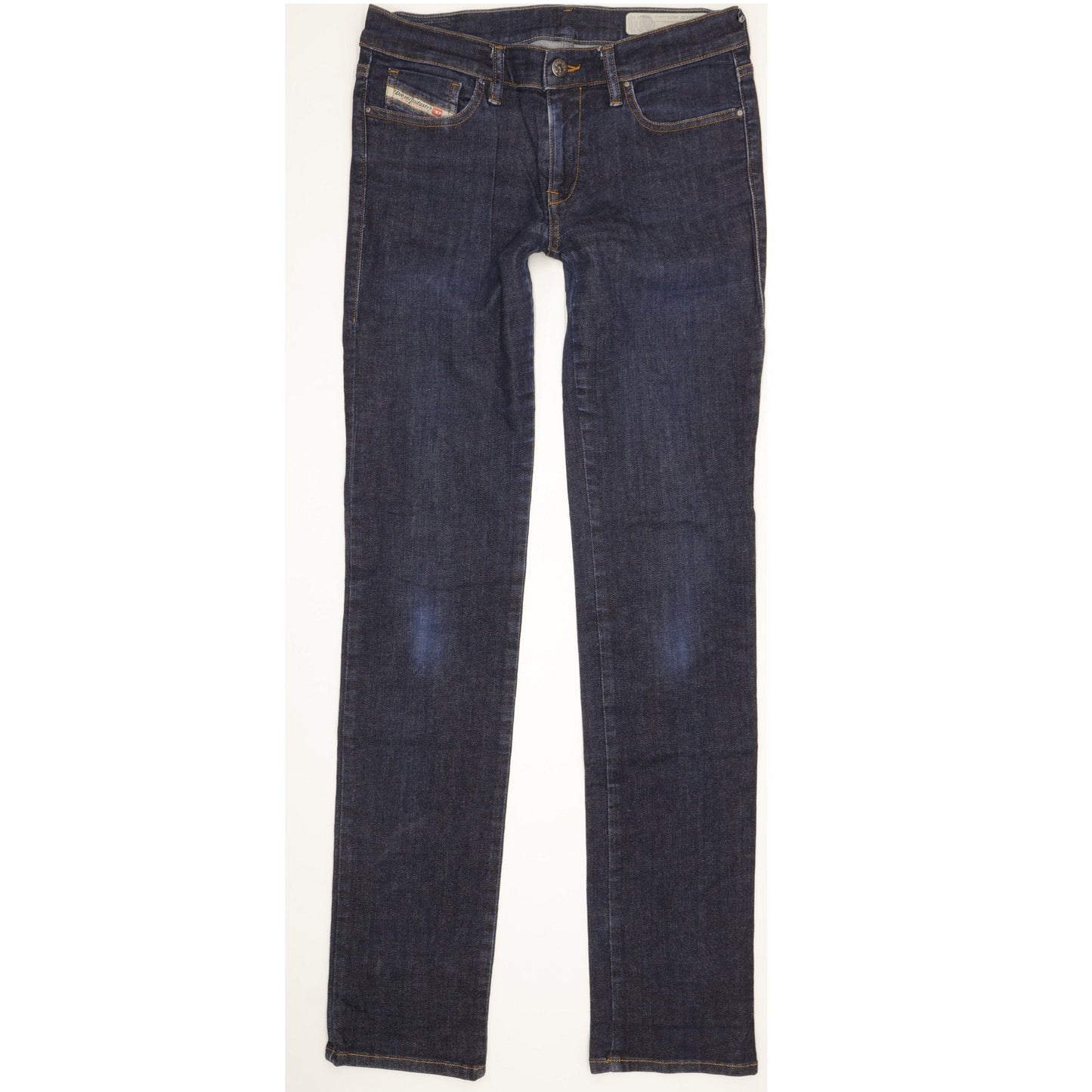 Diesel Straitzee Women Blue Straight Slim Stretch Jeans W28 L33