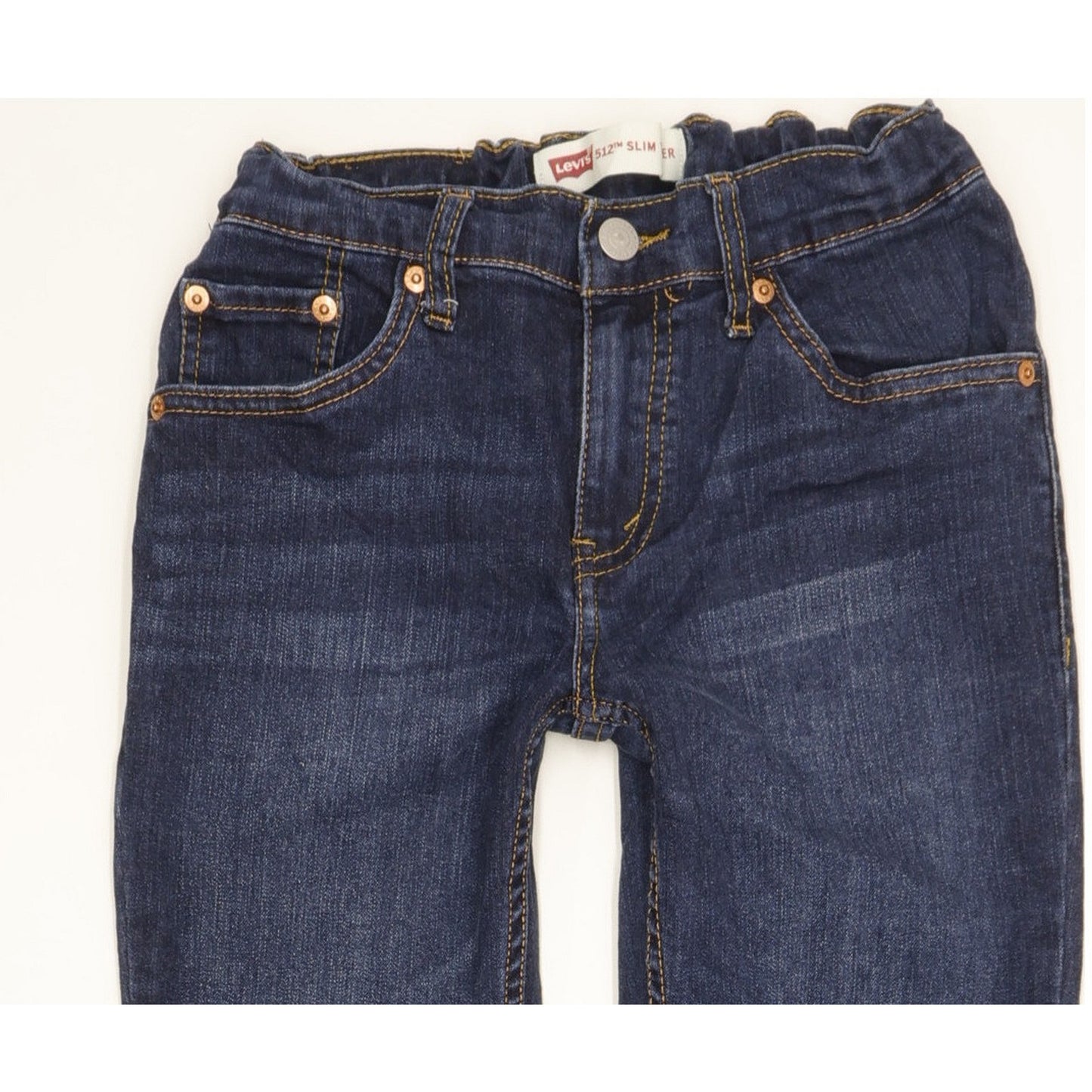 Levi's 512 Kids Blue Tapered Slim Stretch Jeans W24 L28