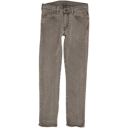 Levi's 510 Men Grey Skinny Slim Stretch Jeans W30 L30