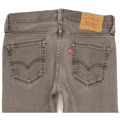 Levi's 510 Men Grey Skinny Slim Stretch Jeans W30 L30