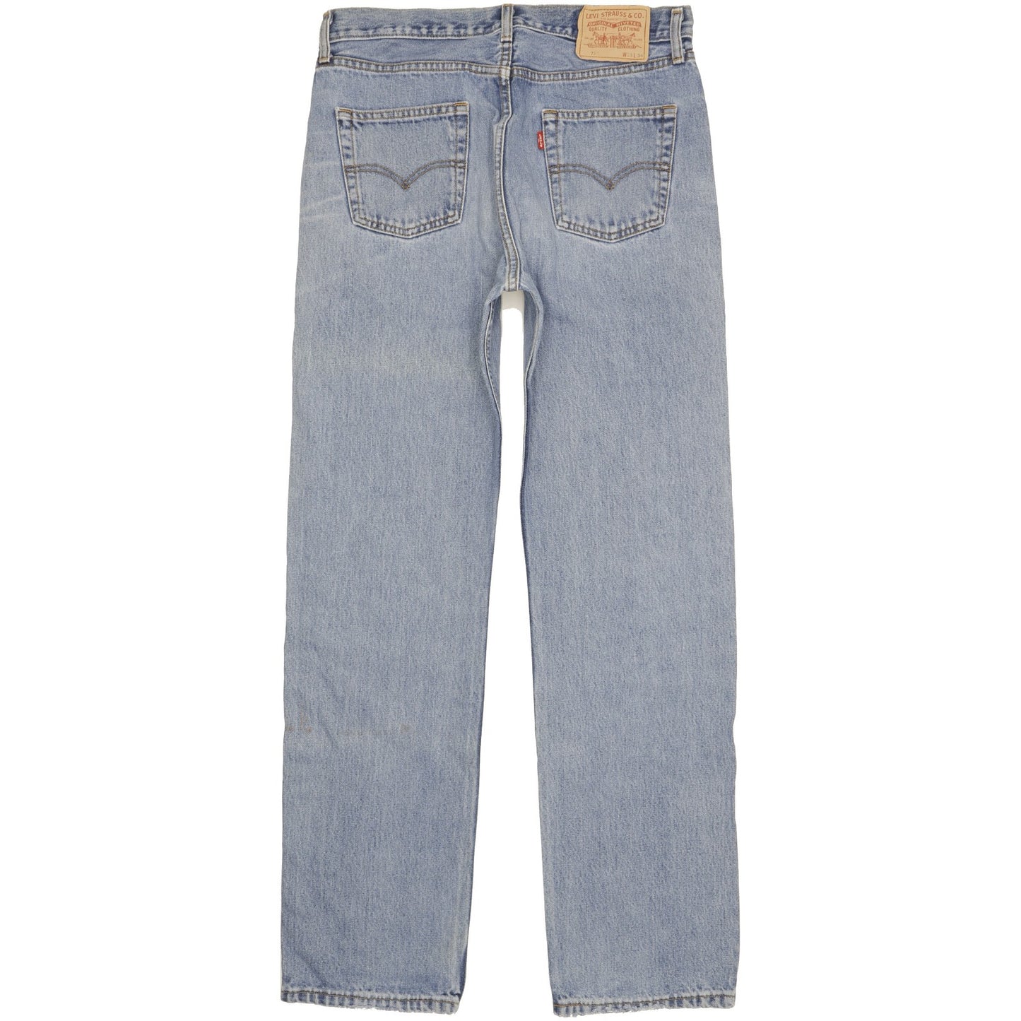 Levi's 751 Men Blue Straight Regular Jeans W33 L33