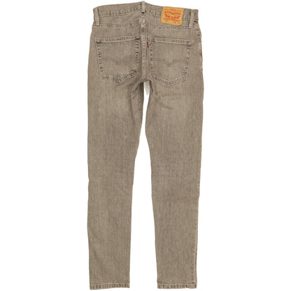 Levi's 512 Men Grey Tapered Slim Jeans W30 L32