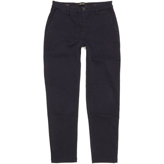 Replay Bettie Women Navy Tapered Slim Stretch Jeans W28 L28