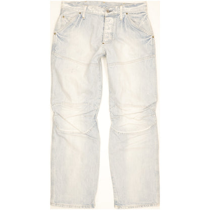 G-Star S.C. Elwood Men Blue Straight Regular Jeans W34 L31