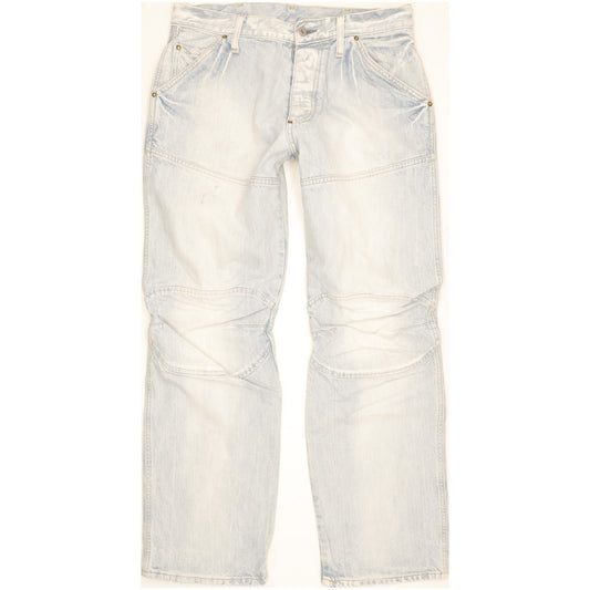 G-Star S.C. Elwood Men Blue Straight Regular Jeans W34 L31
