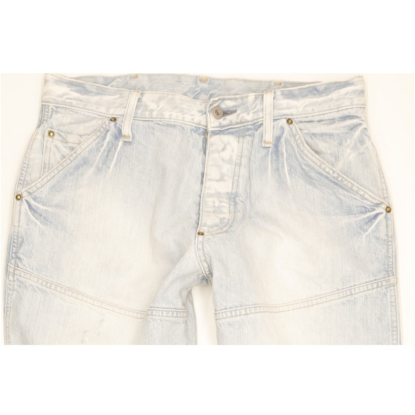 G-Star S.C. Elwood Men Blue Straight Regular Jeans W34 L31