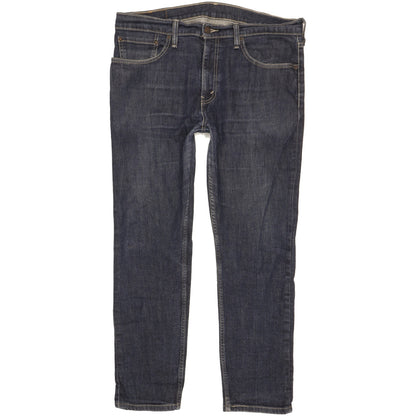 Levi's 508 Men Blue Straight Slim Stretch Jeans W34 L28