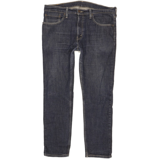 Levi's 508 Men Blue Straight Slim Stretch Jeans W34 L28